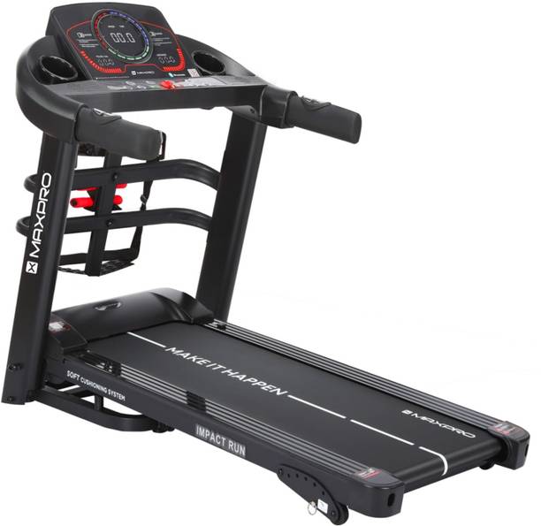 Maxpro Impact Run PTM600M 5HP Peak DC Motor 6-Level Incline, Max.Speed 14km/hr Treadmill (Max Weight:110 kg)