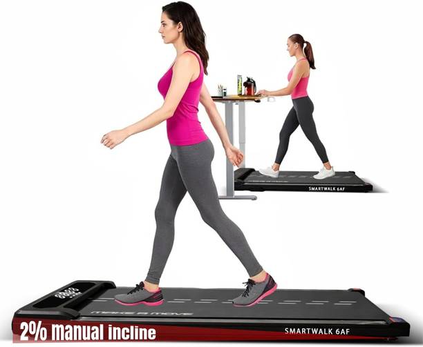 COCKATOO 6AF Slimmest Walking Pad For Home 3 HP Peak, 6km/hr, Max User Weight 100 Kg Treadmill (Max Weight:100 kg)