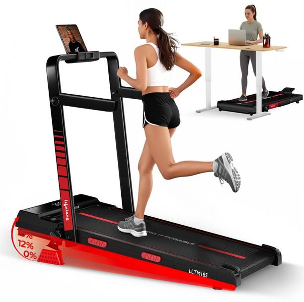 Lifelong Walking Pad Treadmill for Home 4Hp Peak Dc Brushless Mot