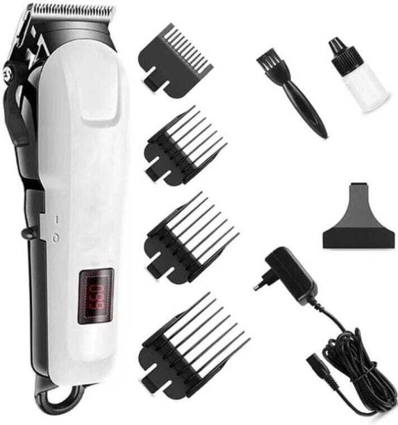 UZAN 809 Hair Trimmer Dogs & Cats Grooming Machine Wireless Rechargeable Trimmer 240 min Runtime 4 Length Settings