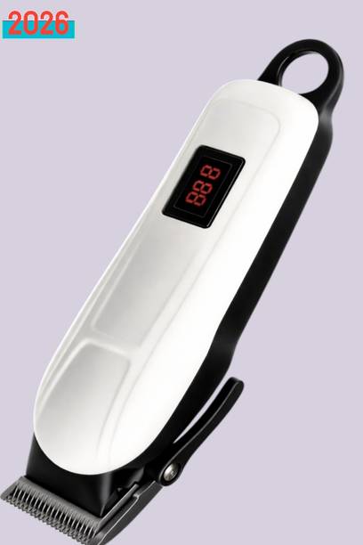 Shamsa X307 Professional Hair Trimmer for Men Rechargeable Grooming Machine Trimmer 240 min Runtime 4 Length Settings