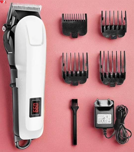 THE OM ENTERPRISE X69 M809T Charging Time 240mins Operating Time 4 Length Comb Trimmer 300 min Fully Waterproof Trimmer 300 min Runtime 4 Length Settings