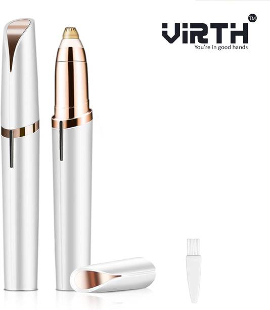 Virth Multipurpose Electric Trimmer Machine for Eyebrow, Upper Lips, Face Hair Removal Trimmer 120 min  Runtime 1 Length Settings