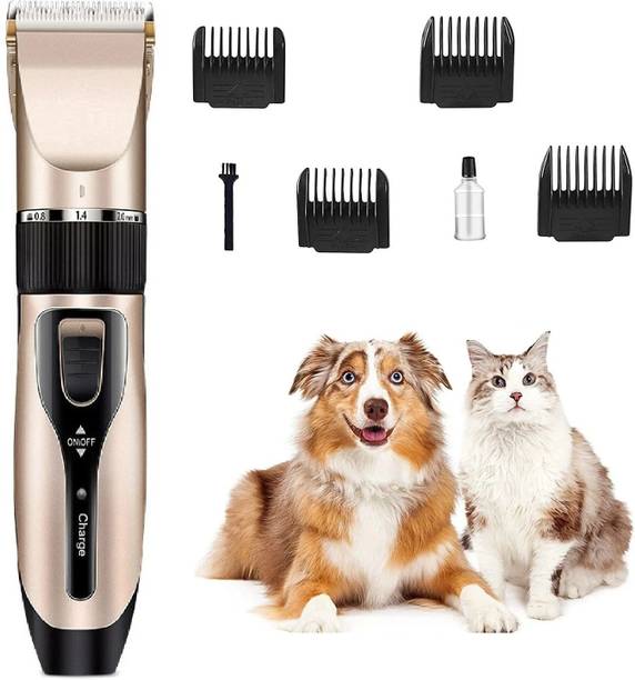 EVETIS Pet Hair Trimmer Dogs & Cats Grooming Machine Wireless Rechargeable 0.8 TO 12MM Trimmer 180 min Runtime 7 Length Settings