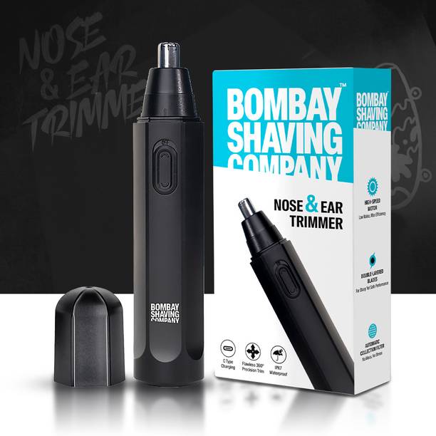 BOMBAY SHAVING COMPANY Ear and Nose Trimmer Fast Charge Waterproof Trimmer 50 min Runtime 1 Length Settings