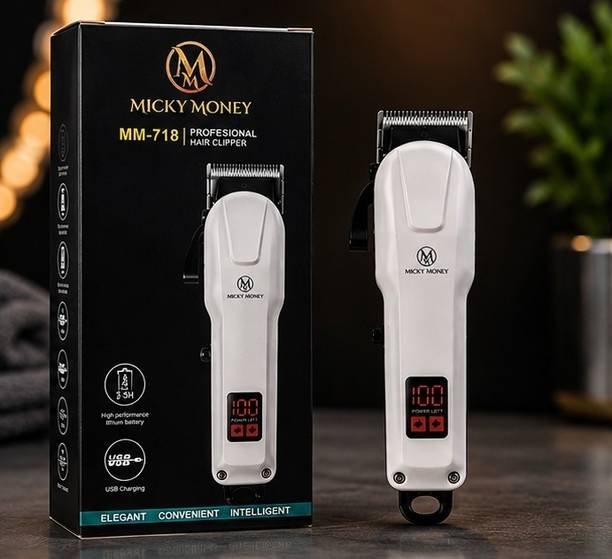 mickymoney MM-718 Trimmer 160 min Runtime 6 Length Settings