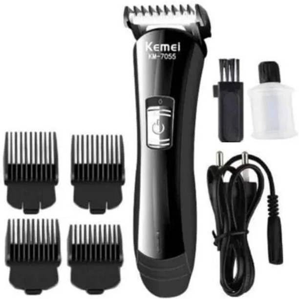 Kemei km-7055 Trimmer 45 min Runtime 4 Length Settings