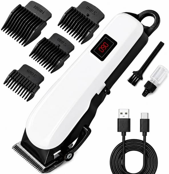 CLINLINSO 809A PROFESSIONAL TRIMMER Fully Waterproof Trimmer 240 min Runtime 5 Length Settings
