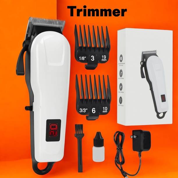 Shamsa X95 Zero-gap precision beard trimmer for men with low noise and durable design Trimmer 240 min Runtime 4 Length Settings