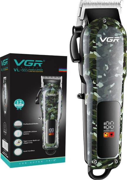 VGR VL-665 Limited Edition Trimmer 180 min  Runtime 7 Length Settings