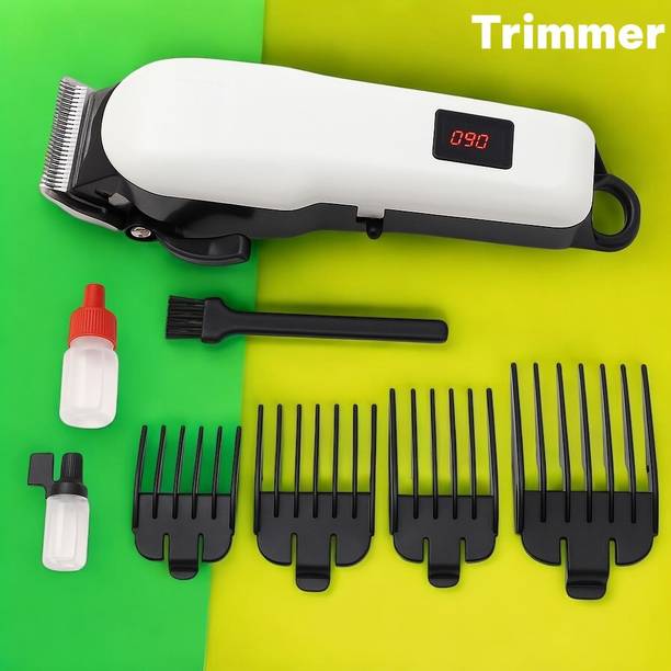 Nilesawar X136 High-Performance Hair Trimmer | Adjustable Length Settings Trimmer 240 min  Runtime 4 Length Settings