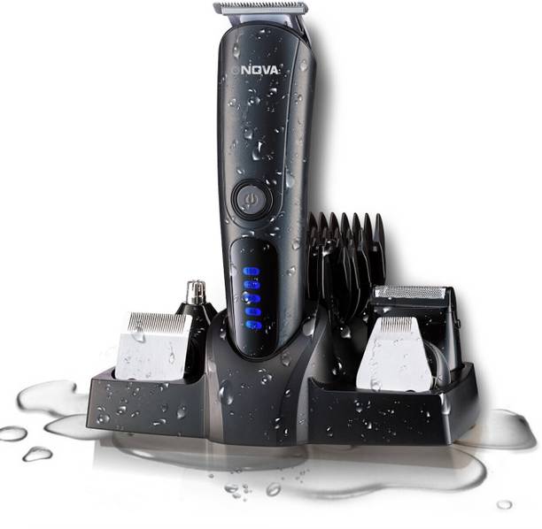NOVA NG 1154 Waterproof Fully Waterproof Trimmer 170 min  Runtime 20 Length Settings