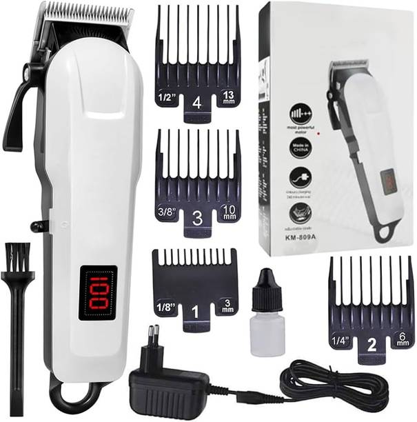 frenzy flex Professional Heavy Duty Rechargeable Electric Hair Clipper-Trimmer Trimmer 240 min  Runtime 4 Length Settings