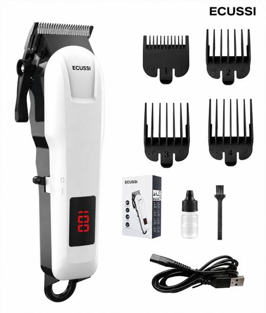 ECUSSI KM-809A Fully Waterproof Body Groomer 150 min Runtime 5 Length Settings