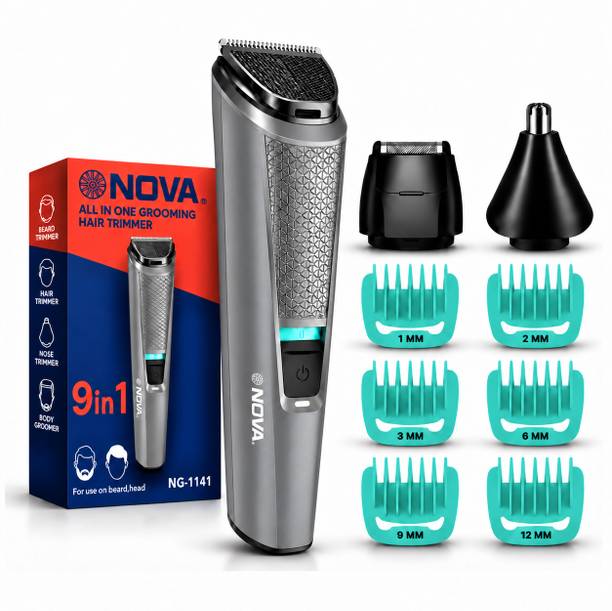NOVA NG 1141 Trimmer 90 min Runtime 6 Length Settings