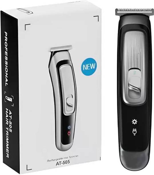 Zeno volt AT-505 Trimmer Beard & Moustache, Hair Clipping, Body Grooming Fully Waterproof Trimmer 120 min Runtime 4 Length Settings