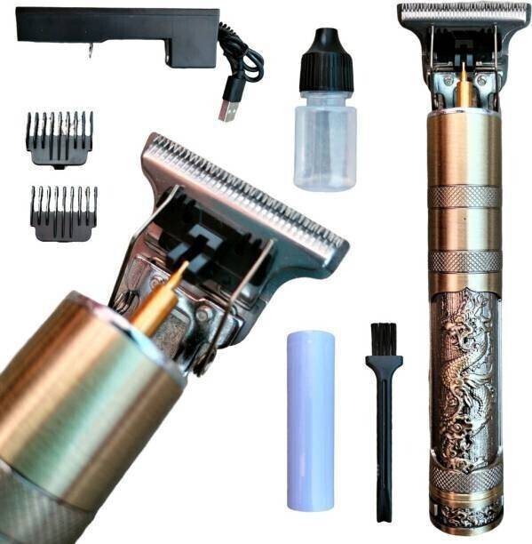 VISHMART Professional Vintage T9 Hair Cutting Machine Rechargeable Hair Clippers USB W38 Trimmer 120 min  Runtime 4 Length Settings