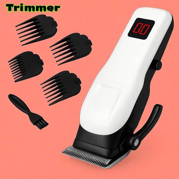 Nilesawar X95 Rechargeable Beard Trimmer | Stainless Steel Blades & Long Battery Life Fully Waterproof Trimmer 240 min  Runtime 4 Length Settings