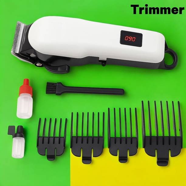 3BAAN X403 Pro-Level Men’s Trimmer | Stainless Steel Blades | Smooth Shave Trimmer 240 min Runtime 4 Length Settings