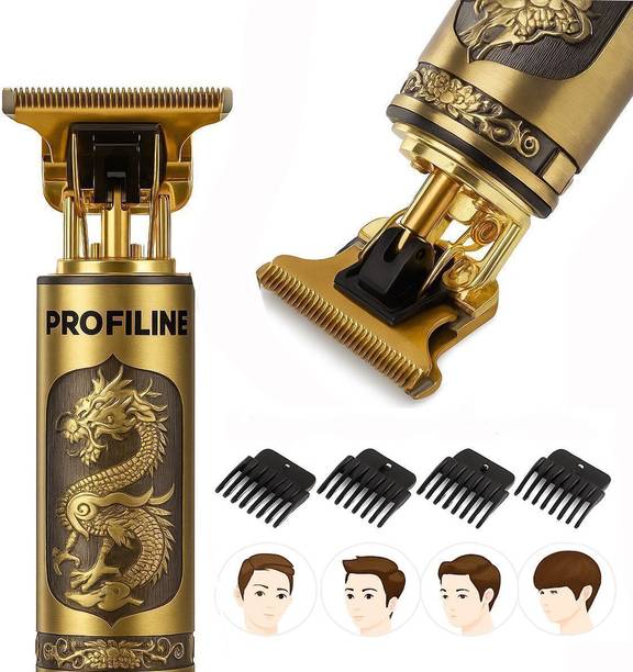 Profiline Vintage T9 Hair Clippers Hair Cut Machine Electric Hair Cutting Clipper Trimmer 60 min Runtime 4 Length Settings