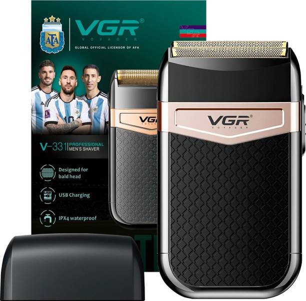 VGR V-331 Professional Men's Shaver Trimmer 50 min Runtime 0 Length Settings