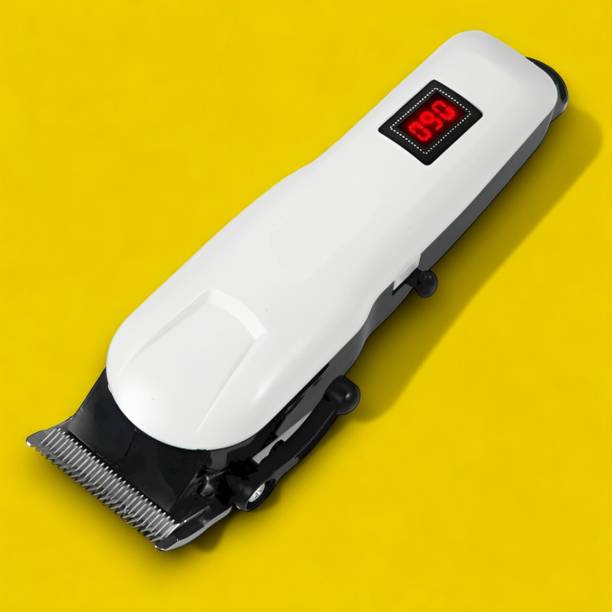 Nilesawar A122(PROFESSIONAL HAIR TRIMMER) 2000 mAh Battery with LCD Battery Display Trimmer 240 min  Runtime 4 Length Settings