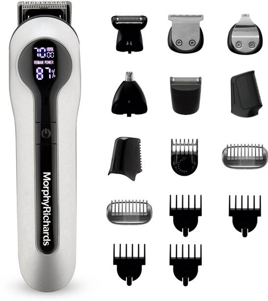 Morphy Richards Kingsman Digital 15-IN-1 Body Groomer 120 min  Runtime 11 Length Settings