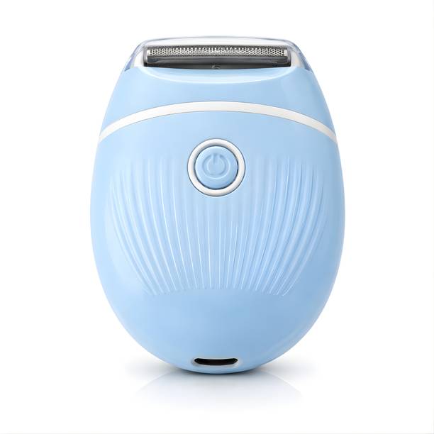 VOCO Rechargeable Instant Painless Body Hair Remover Trimmer with Double Razor Trimmer 120 min Runtime 12 Length Settings