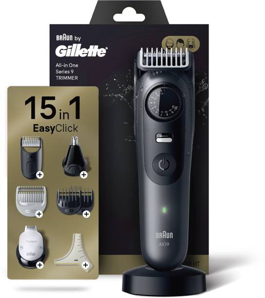 Gillette AIO9 Trimmer 180 min Runtime 40 Length Settings