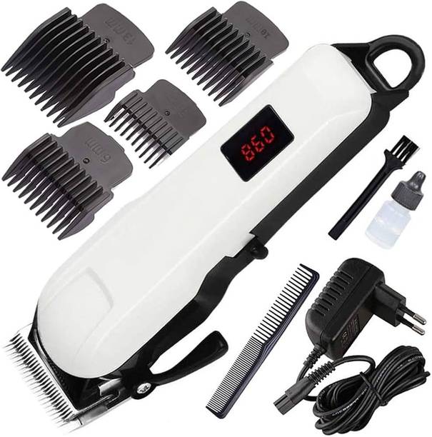 CLINLINSO 809 Trimmer for Men – Rechargeable Beard Hair Cutting Machine Fully Waterproof Trimmer 180 min Runtime 5 Length Settings