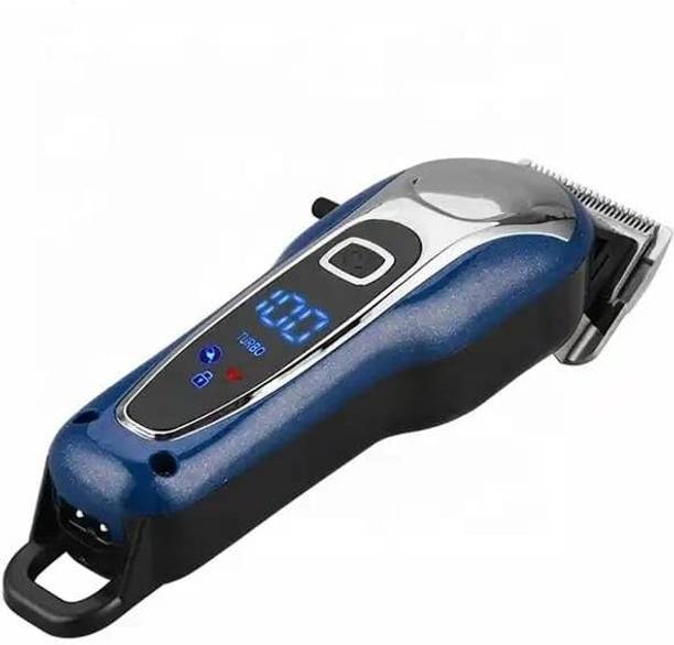 PRANCING UNICORN LCD Monitor Charging Hair Clipper For Men Professional Hair Salon Hair Clipper Trimmer 120 min  Runtime 4 Length Settings