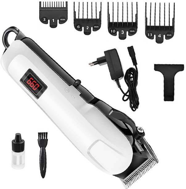 SEEGATE Rechargeable cordless powerful best quality hair trimmer Fully Waterproof Trimmer 240 min  Runtime 4 Length Settings