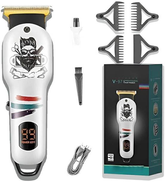 Frinzoo Rechargeable Clipper with Powerful Motor and Long Battery Trimmer 120 min  Runtime 3 Length Settings