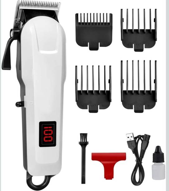 FINARO 809A Rechargeable Electric Hair Clipper Electric Hair Trimmer , Razor-72 Trimmer 240 min Runtime 5 Length Settings