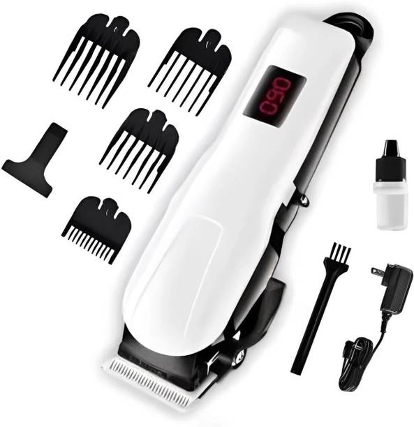 CLINLINSO 809 Professional Hair Clipper, Heavy Trimmer Style Beard Trimmer For Men Fully Waterproof Trimmer 240 min Runtime 5 Length Settings