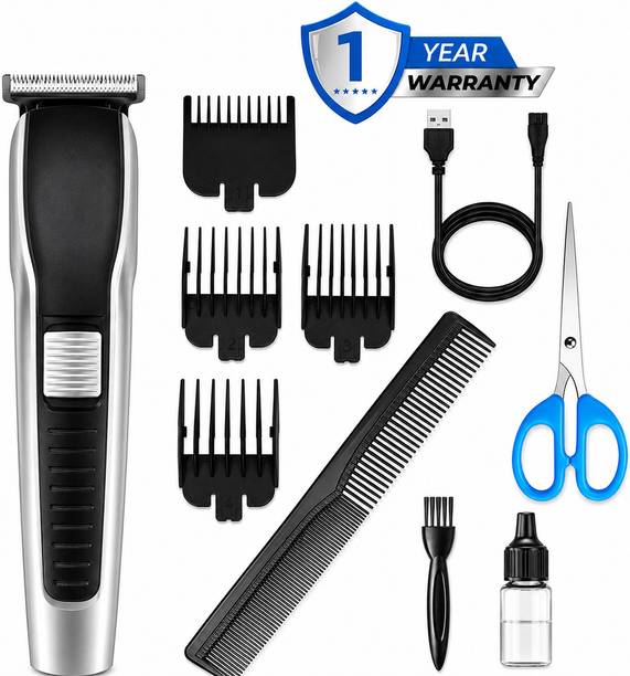 Zeno volt Professional Cordless Hair Trimmer for Men with 1 Year Warranty Trimmer Fully Waterproof Trimmer 60 min Runtime 4 Length Settings