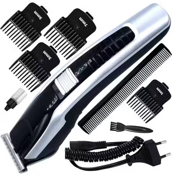 CLINLINSO 538 hair trimmer | hair cutting machine men | beard trimmer men | shaving machin Fully Waterproof Trimmer 45 min Runtime 4 Length Settings