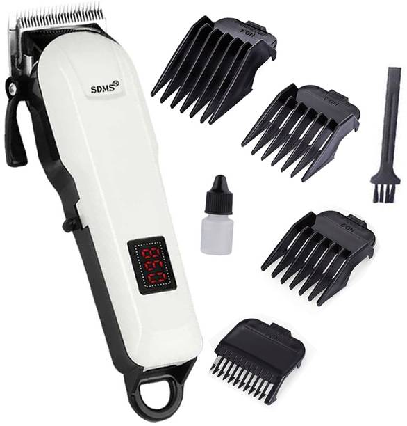 SDMS Professionals Perfect Men Shaver/ Haircut Rechargeable Fully Waterproof Trimmer 90 min Runtime 4 Length Settings