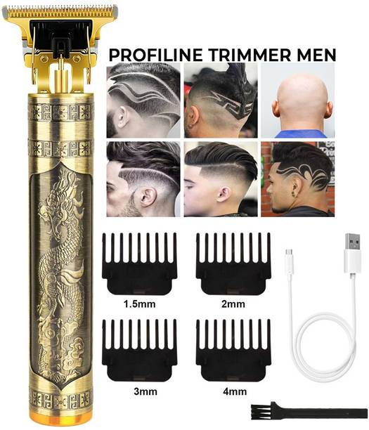 Profiline Hair Trimmer Men's Hair Clipper for Hair Cutting Electric Barber ClippersHair Trimmer 60 min  Runtime 1 Length Settings