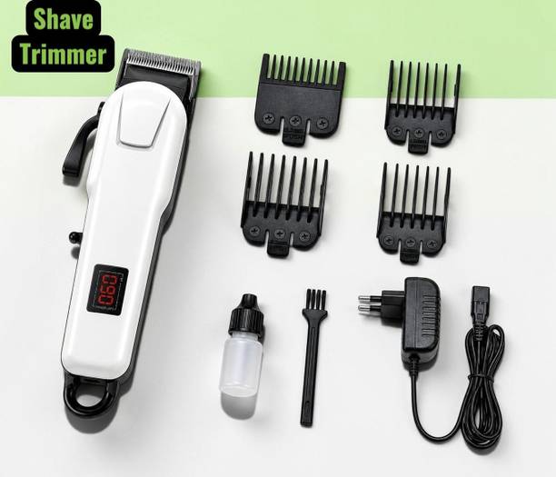 FeiHong X74 Men's Electric Trimmer Rechargeable Cordless Beard Hair Trimmer Fully Waterproof Trimmer 240 min  Runtime 4 Length Settings