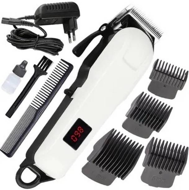 ValueShop Hair Trimmer for Men Hair Cutting – Rechargeable Beard Trimmer Waterproof fast Fully Waterproof Trimmer 240 min Runtime 4 Length Settings