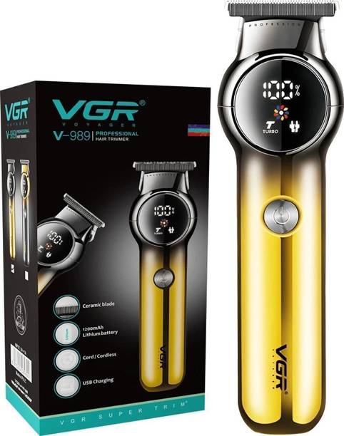 VGR V-989 Trimmer 300 min Runtime 4 Length Settings