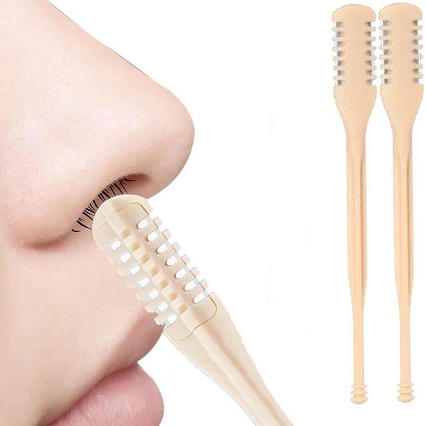 charmi mart Unisex Manual Nose Hair Trimmer | Portable Hand-Powered Nose & Ear Hair Remover Trimmer 0 min  Runtime 2 Length Settings