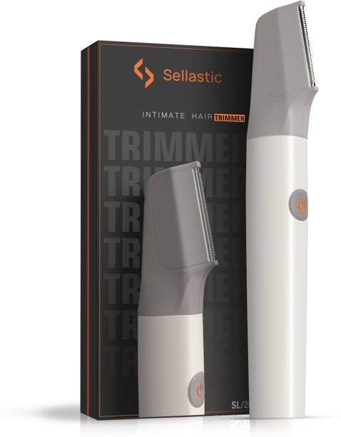 sellastic SmoothX Full Body Hair Trimmer - Beard, Body & Private Parts Hair Cutting Kit Fully Waterproof Body Groomer 120 min  Runtime 3 Length Settings