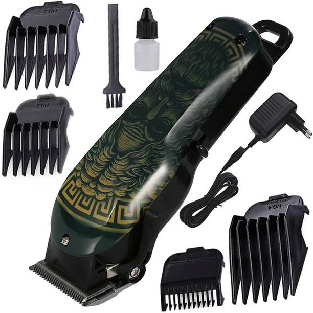 PUK New Electric Hair Trimmer Professional Rechargeable Hair Clipper razor hair shaver powerful 120 min use adjustable hair cutting machine for unisex Trimmer 120 min  Runtime 4 Length Settings
