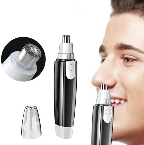 WunderVoX Nose And Ear Trimmer Clipper Electric For Men Trimmer 120 min  Runtime 0 Length Settings