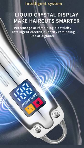 Kemei KM-679 Trimmer 160 min Runtime 4 Length Settings  (Silver)