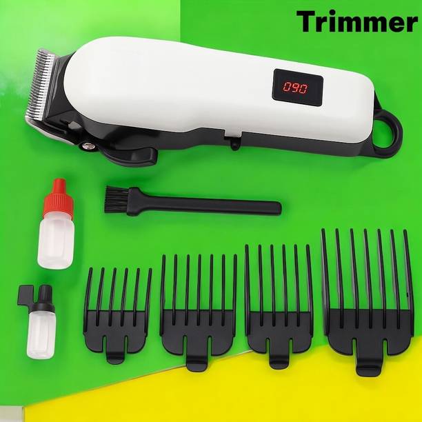 Shamsa X378 Skin-Friendly Beard & Hair Trimmer | Precision Cutting Trimmer 240 min Runtime 4 Length Settings