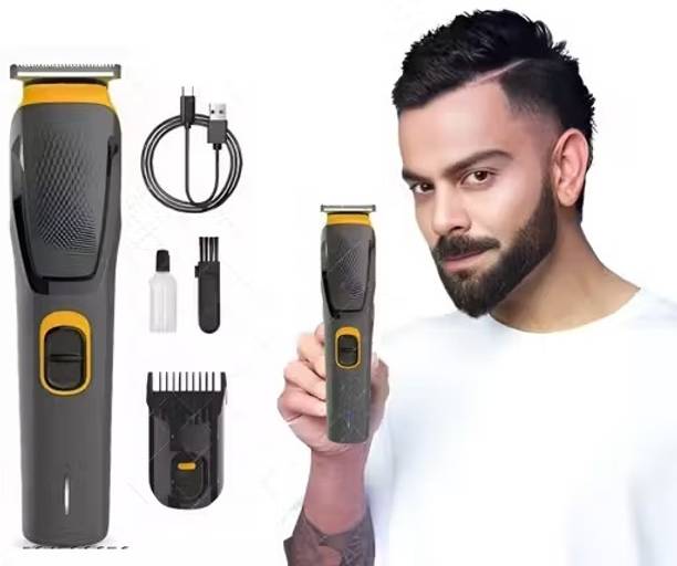 Tradhi New 509 Cordless Professional Hair Trimmer Fully Waterproof Trimmer 90 min Runtime 5 Length Settings