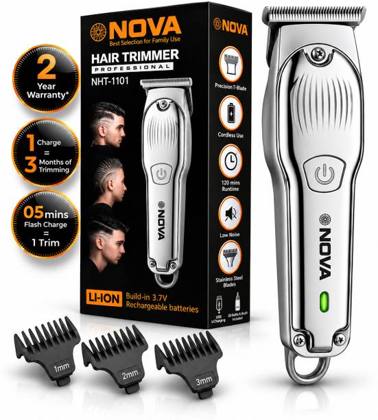 NOVA NHT 1101 Trimmer 120 min Runtime 4 Length Settings